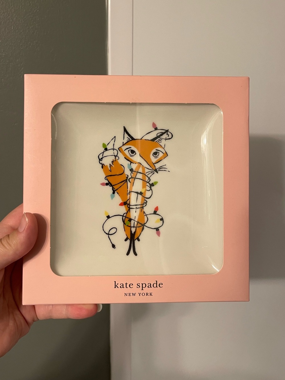 Kate Spade Fox tray